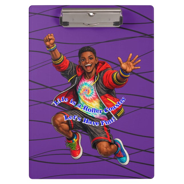 Carpeta De Pinza Let's Have Fun!! (Anverso)