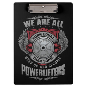 Carpeta De Pinza Levantamiento de pesas - Pase hacia arriba - Placa