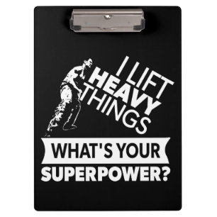 Carpeta De Pinza Levantamiento de peso - Levantar cosas pesadas - S