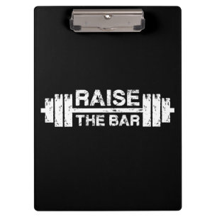 Carpeta De Pinza Levantar El Bar, Barbell - Inspirador De Entrenami
