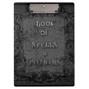 Carpeta De Pinza Libro de ortografías y pociones