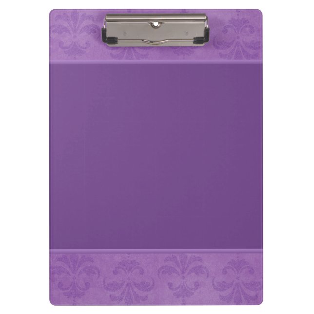Carpeta De Pinza Lilac Damask (Anverso)