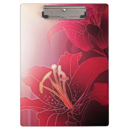 Carpeta De Pinza Lilies