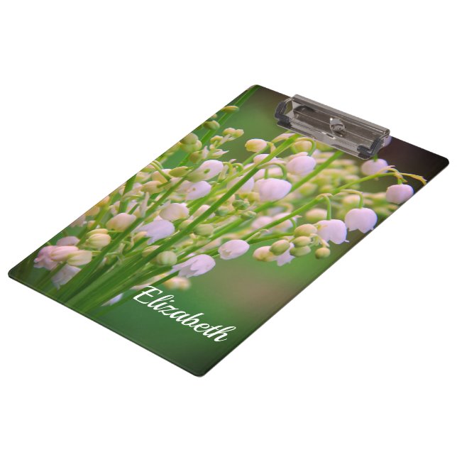 Carpeta De Pinza Lily del valle, Personalize (Angular)