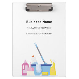 Carpeta De Pinza Limpieza de servicios de mantenimiento de la casa