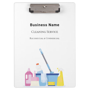 Carpeta De Pinza Limpieza de servicios de mantenimiento de la casa