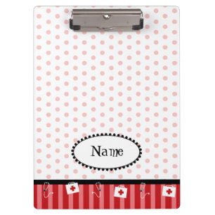 Carpeta De Pinza Lindo, adaptable, rojo, médico