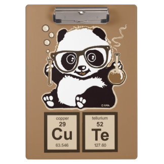 Carpeta De Pinza Lindo descubierta panda de la química