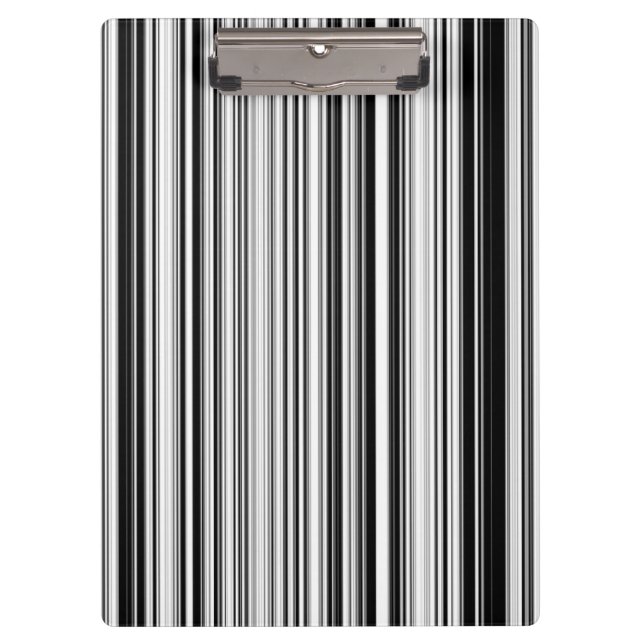 Carpeta De Pinza Líneas blancos y negros (Anverso)