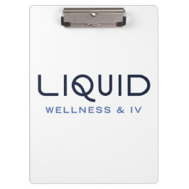 Carpeta De Pinza  Liquid Wellness + IV Clipboard - Personalized