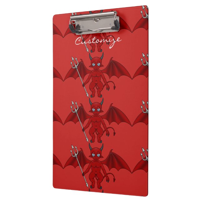 Carpeta De Pinza Little Red Devil Thunder_Cove (Izquierda)