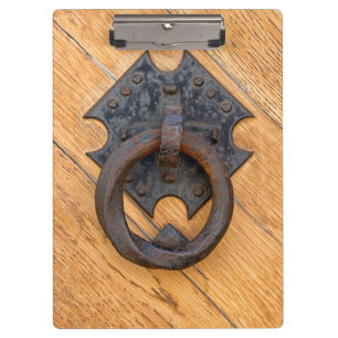 Carpeta De Pinza Llamador de puerta antigua
