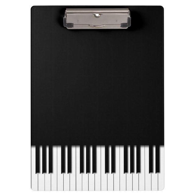 Carpeta De Pinza Llaves de teclado de piano (Anverso)