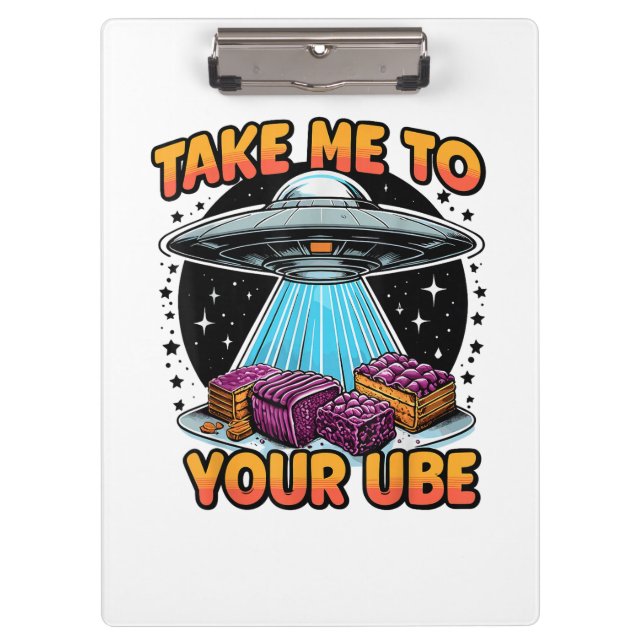 Carpeta De Pinza Llévame a tu Ube (Anverso)