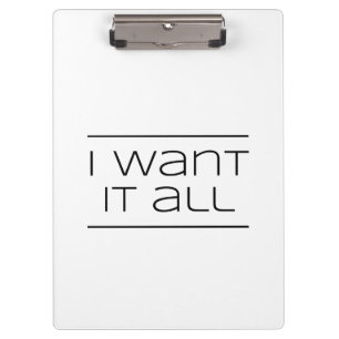 Carpeta De Pinza ¡LO QUIERO TODO! Compras divertidas