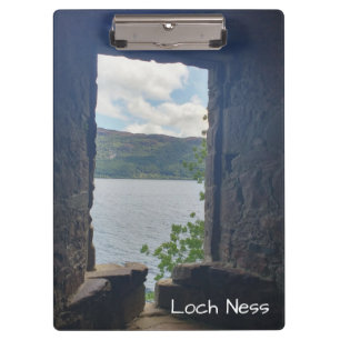 Carpeta De Pinza Loch Ness visto desde el Castillo de Urquhart