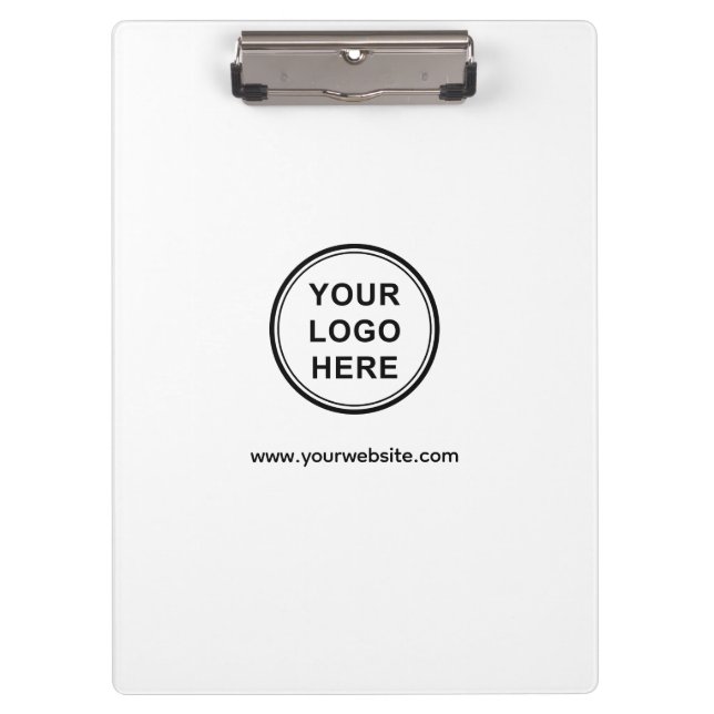 Carpeta De Pinza Logo and Website Office Promotional Marketing (Anverso)