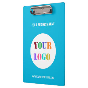 Carpeta De Pinza Logotipo de la empresa personalizado Texto su port