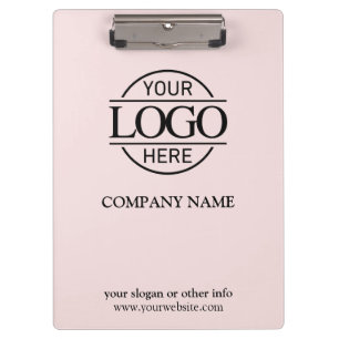 Carpeta De Pinza Logotipo de negocio de la moderna empresa Personal