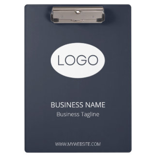 Carpeta De Pinza Logotipo de negocio personalizado