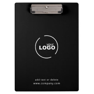Carpeta De Pinza Logotipo profesional de negocios moderno en blanco