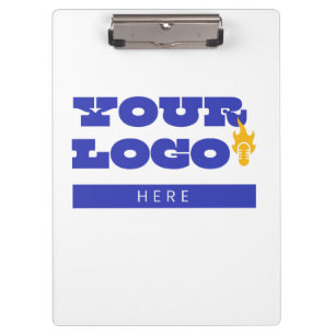 Carpeta De Pinza Logotipos personalizados para empresas en merchand