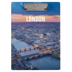 Carpeta De Pinza London Cityscape