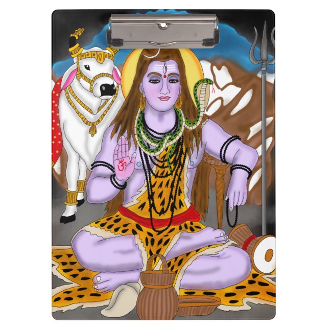 Carpeta De Pinza Lord Shiva Clip board (Anverso)