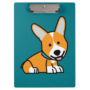 Carpeta De Pinza Los Corgis del Corgi persiguen el Pembroke feliz