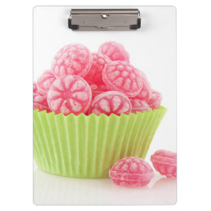 Carpeta De Pinza Los dulces sabrosos del caramelo de la frambuesa