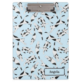 Carpeta De Pinza Los Gatos de cadstudios Mi Planificador Azul Bebé