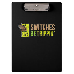 Carpeta De Pinza Los interruptores son el regalo de Trippin Funny E