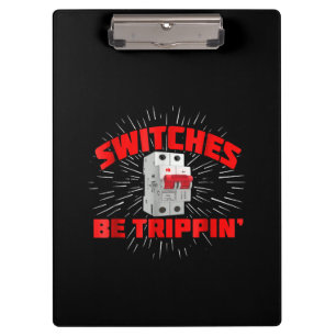 Carpeta De Pinza Los interruptores son el regalo de Trippin Funny E