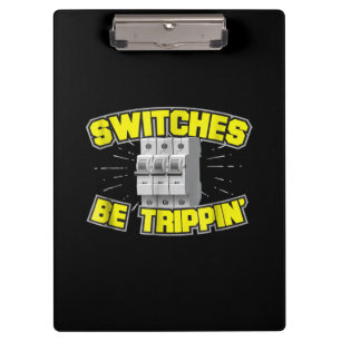 Carpeta De Pinza Los interruptores son un regalo para los electrici