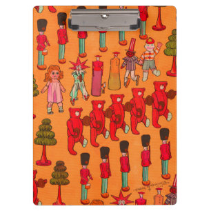 Carpeta De Pinza Los navidades juguetean a los niños vintage