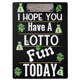 Carpeta De Pinza Lottery Scratch Ticket LOTTO Fun