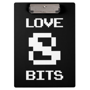 Carpeta De Pinza Love 8 Bits