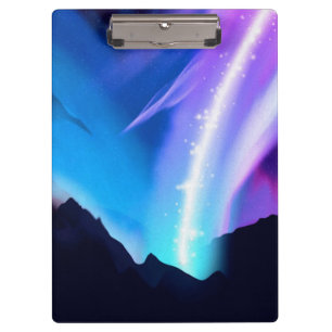 Carpeta De Pinza Luces boreales