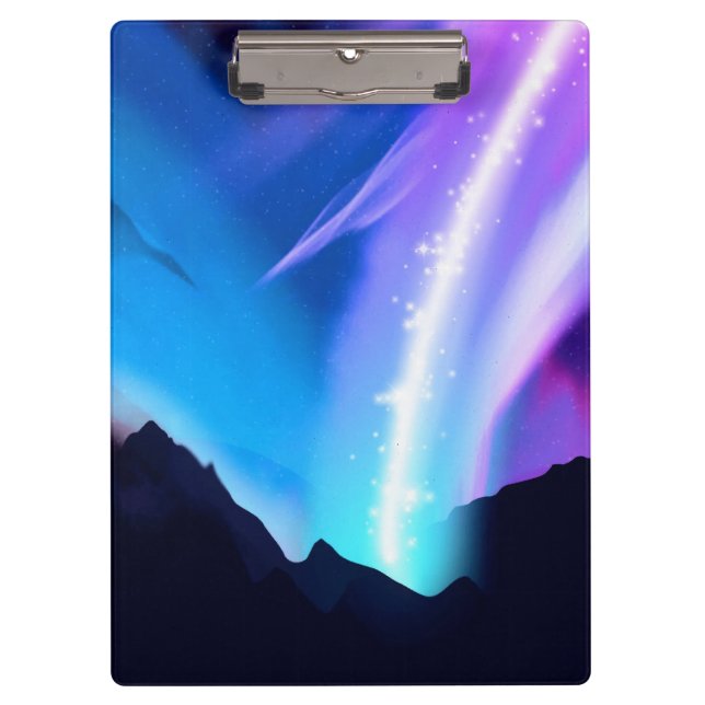 Carpeta De Pinza Luces boreales (Anverso)