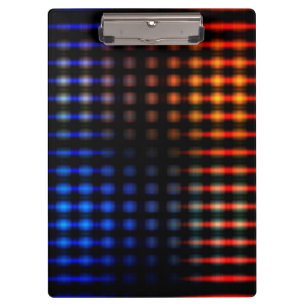 Carpeta De Pinza Luces brillantes y coloridas