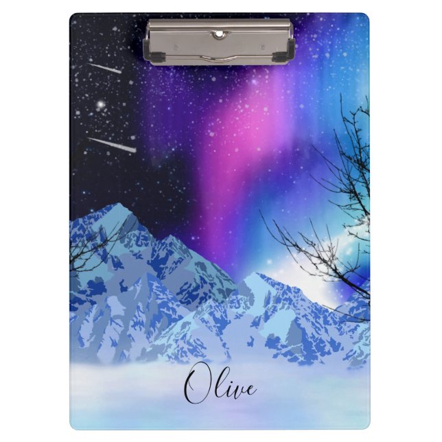 Carpeta De Pinza Luces de invierno (Anverso)