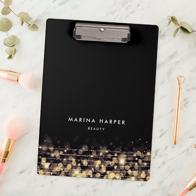 Carpeta De Pinza Luces doradas personalizadas (Subido por el creador)