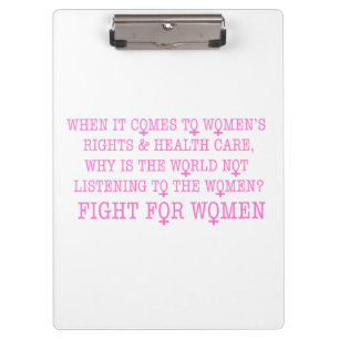 Carpeta De Pinza Lucha por las mujeres