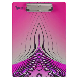 Carpeta De Pinza ¡LUCY ~ 3D! ~ Púrpura rosa y original negro ~