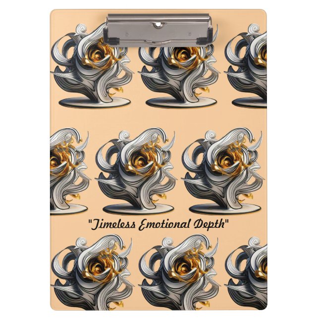 Carpeta De Pinza "Lujo a través de los contrastes" (Anverso)