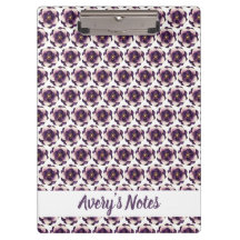 Lujo Violet Ivory Floral Nombre