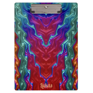 Carpeta De Pinza LUKAS ~ DRIBBLES! Rojo, Naranja, Aqua, Azul