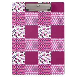 Carpeta De Pinza Lunar retro del cráneo de la flor