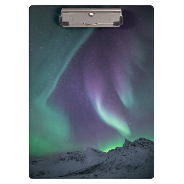 Carpeta De Pinza Luz del Norte Noruega (Anverso)