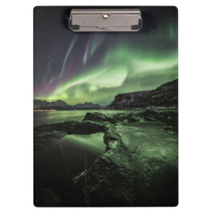 Carpeta De Pinza Luz del Norte Noruega